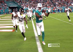 Pharaoh Brown has perfect concentration to catch two-point attempt