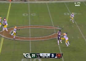 Bears infiltrate Packers' territory on Caleb's 22-yard strike up the seam to Loveland