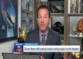 Carson Wentz will undergo season-ending surgery, J.J. McCarthy set to return | 'NFL GameDay Kickoff'