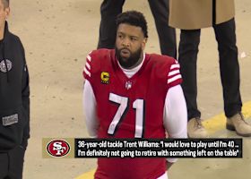 Battista: 49ers LT Trent Williams wants to continue 'top level' play until he's at least 40 | 'The Insiders'