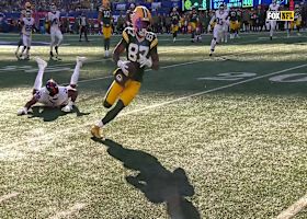 Love's second-read gamble pays off for 22 yards