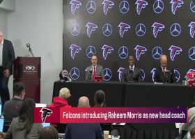 Falcons introduce Raheem Morris as head coach