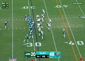 Malachi Moore locates Dyami Brown's fumble for Jets