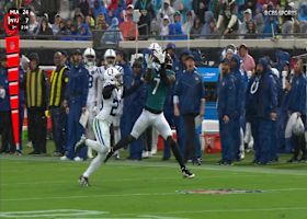 BTJ collects 30-yard bucket-drop dime from Lawrence