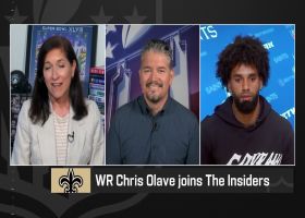 Saints WR Chris Olave joins 'The Insiders' for exclusive interview on June 5