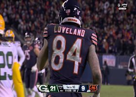 Colston Loveland's best catches from 137-yard game vs. Packers | Wild Card Weekend