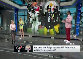 How can Aaron Rodgers counter Texans pass rush | 'NFL GameDay Morning'