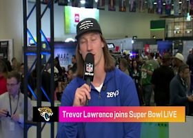 Trevor Lawrence joins 'Super Bowl Live' talks about his journey with Jags