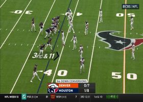 Stroud dimes up Nico Collins for 39-yard pickup across middle