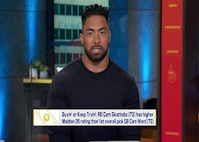 Buyin' or Keep Tryin': RB Cam Skattebo has higher Madden 26 rating than 1st overall pick QB Cam Ward | 'GMFB'