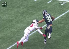 George Holani's first NFL touchdown boosts Seahawks' lead to 20-0 vs. Cards