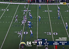 Luepke's 14-yard gain helps Cowboys convert third-and-long