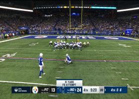 Gay extends Colts' lead to 27-13 with 31-yard FG