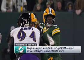 Malik Willis' fantasy impact with Dolphins | 'NFL Fantasy Live'