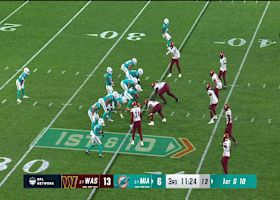 Tagovailoa's 31-yard connection with Waddle marks longest play in Madrid so far