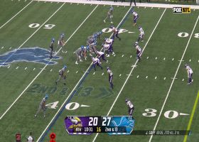 James Mitchell uses every inch of his wingspan on 24-yard high-point catch