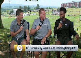 Darius Slay joins 'Inside Training Camp Live' to discuss first season with Steelers