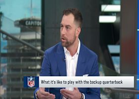 Adam Thielen breaks down what it's like to play with a backup QB | 'NFL GameDay Morning'