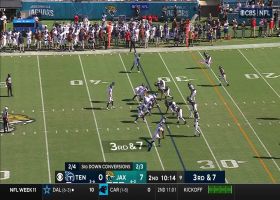 Andre Cisco leads Jags' charge into Levis for 7-yard sack