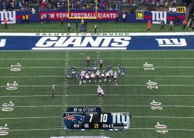 Chad Ryland misses potential game-tying field goal with under 0:10 left