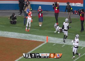 Bo Nix's 44-yard connection with Pat Bryant gets Broncos into red zone vs. Raiders
