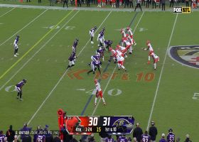 Browns offensive line shows POWER during Ford's 13-yard rush in crunch time