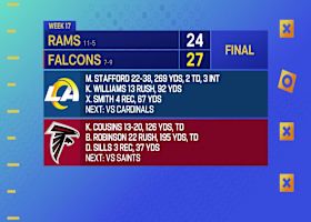 'GMFB' reacts to Falcons Week 17 upset win vs. Rams