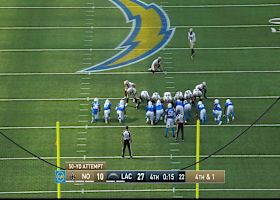 Charlie Smyth is good on 50-yard FG try
