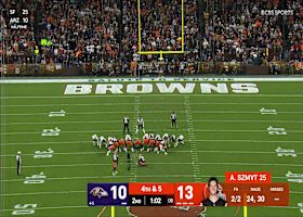 Szmyt's third FG extends Browns lead to 16-10