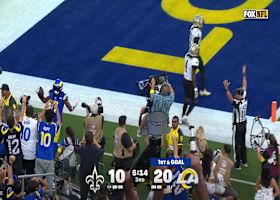 Stafford's fourth TD pass of day hits Adams, boosting Rams' lead to 26-7