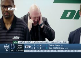 Jets brass call WR Malachi Corley revealing they will draft him No. 65 overall | 'NFL Draft Kickoff'