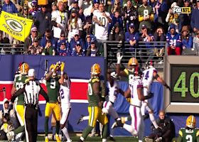 Malik Willis' first TD pass of '25 pinpoints Christian Watson on third-and-goal