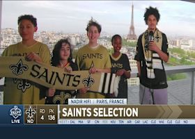 Saints select Bryce Lance with No. 136 pick in 2026 draft