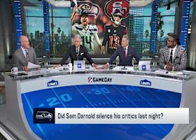 Did Sam Darnold silence his critics last night? | 'NFL GameDay Morning'