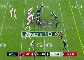 Hunter Henry rumbles for 18 yards into Jaguars territory on Patriots' opening drive