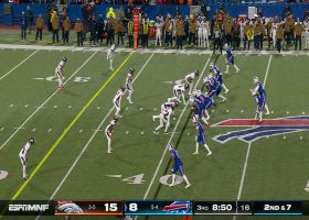 Josh Allen’s 24-yard loft pinpoints Shakir along sideline