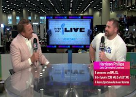 Jets DT Harrison Phillips talks about Sam Darnold's ability to lead a team | 'Super Bowl Live'