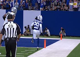 Geno Smith's second interception of the day goes to Mekhi Blackmon for near-TD