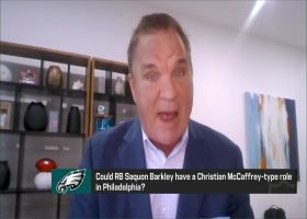 Baldinger: Barkley's production with Eagles could mirror CMC's with 49ers | 'NFL Total Access'