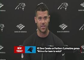Dave Canales on Panthers three primetime games: We're a fun team to watch