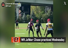 Rapoport: WR Ja'Marr Chase practiced Wednesday