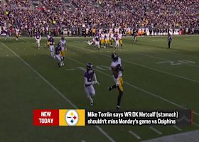 Tomlin says DK Metcalf (stomach) should play vs. Dolphins on MNF
