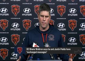 New Bears OC Shane Waldron discusses communications he's had with Justin Fields