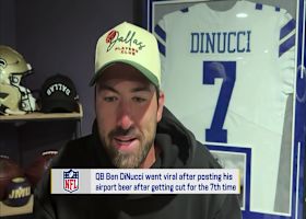 Free agent QB Ben DiNucci joins 'GMFB' to break down his viral airport beer post, career journey so far