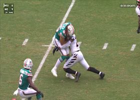 Battle bops Dulcich into a fumble which is recovered by Bengals