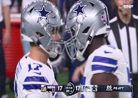 Brandon Aubrey makes a 26-yard field goal vs. Vikings