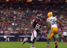 Andre Johnson receives Hall of Fame door knock from Cris Carter