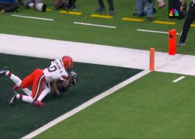 Greg Newsome II's diving PBU keeps Texans out of end zone on third-and-goal