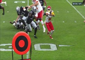 Isiah Pacheco breaks two tackles on chain-moving catch and run