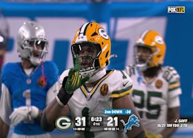 Micah Parsons lowers the boom on Jared Goff for 8-yard sack